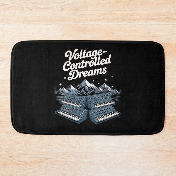 Item preview, Voltage-Controlled Dreams Synthwave Music Art designed and sold by ShelFisher.