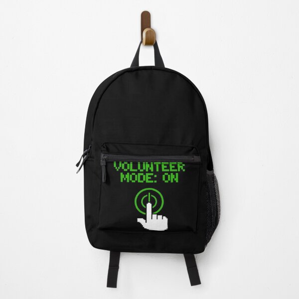 Item preview, Volunteer Mode ON LED Pixel Power Button Squad designed and sold by Sandrhaus.