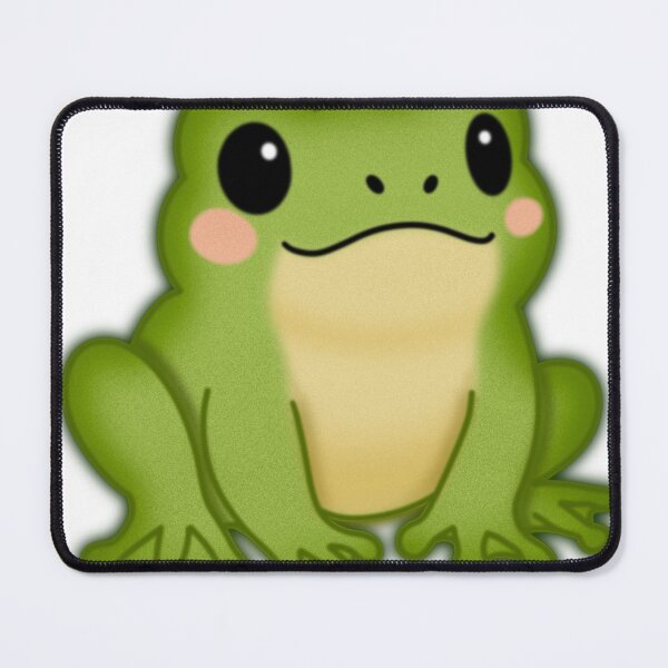 Item preview, Puffy Kawaii Green Frog designed and sold by LollidotDesigns.