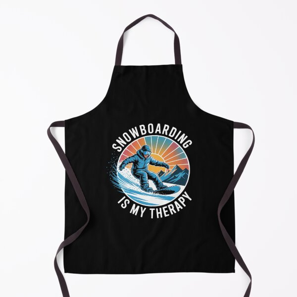 Item preview, Snowboarding Is My Therapy Winter Sports designed and sold by AsteriskDatBArt.
