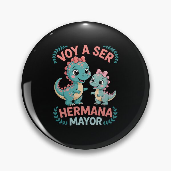 Item preview, Voy A Ser Hermana Mayor Dinosaurio para Ninas designed and sold by Sandrhaus.