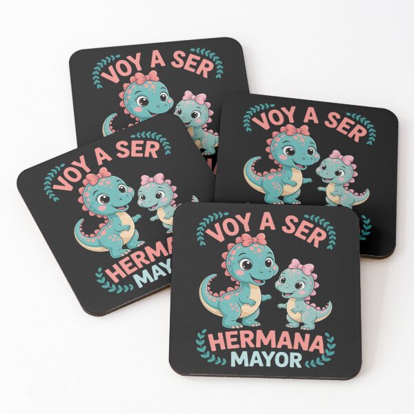 Item preview, Voy A Ser Hermana Mayor Dinosaurio para Ninas designed and sold by Sandrhaus.