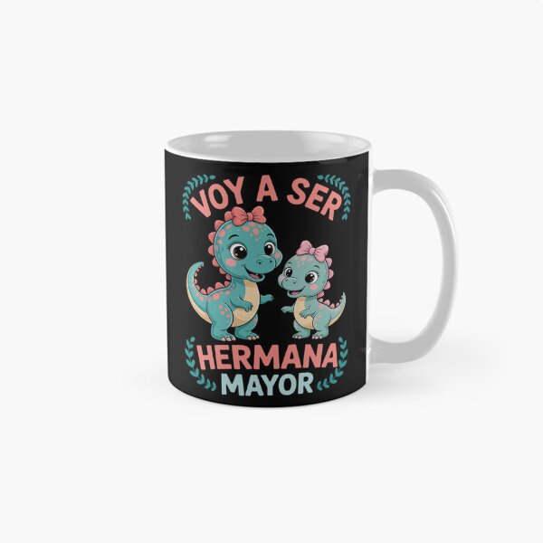 Item preview, Voy A Ser Hermana Mayor Dinosaurio para Ninas designed and sold by Sandrhaus.