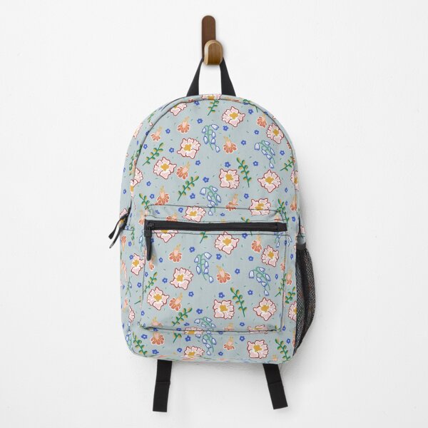 Item preview, Playful Flowers on Blue designed and sold by Jane Max Design.