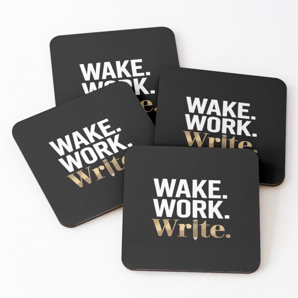 Item preview, Wake Work Write Daily Writer Grind designed and sold by Sandrhaus.