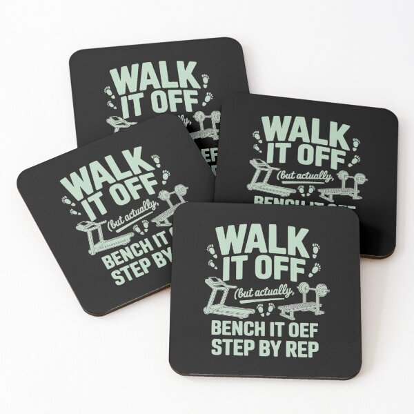 Artikelvorschau, Walk It Off, Bench It Off, Gym Workout entworfen und verkauft von Sandrhaus.