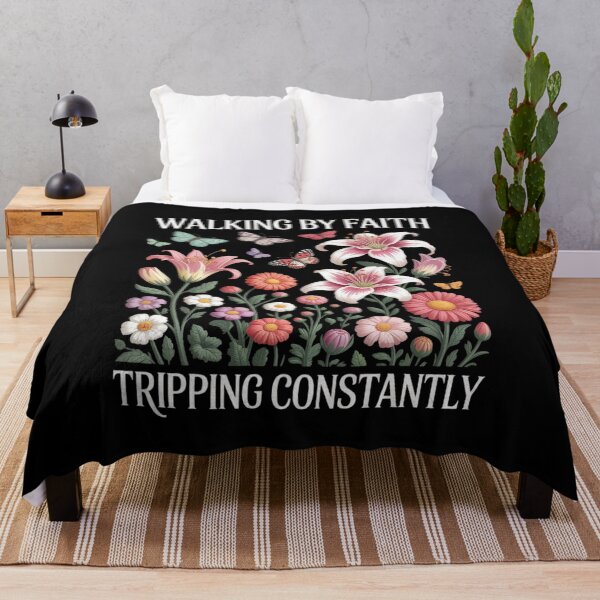 Item preview, Walking by Faith Tripping Constantly designed and sold by Sandrhaus.
