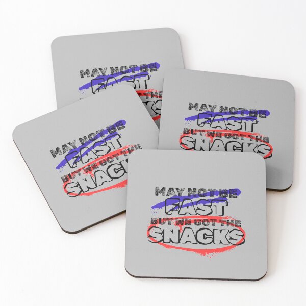 Item preview, Throwers may not be fast but we got snacks red blue designed and sold by system51.