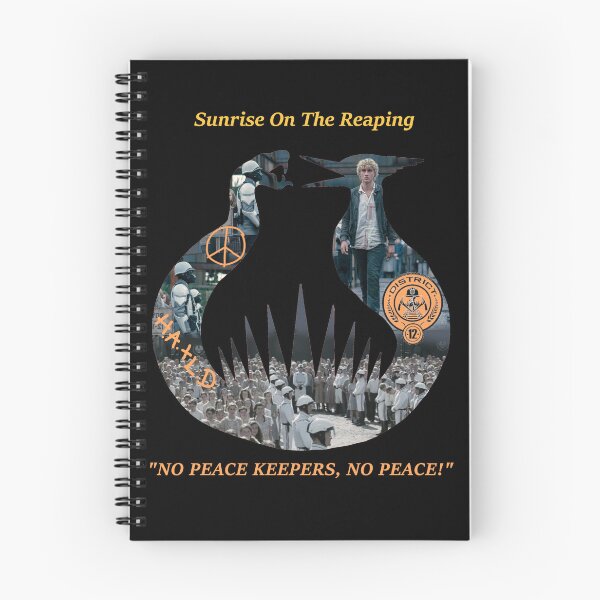 Item preview, NO PEACE KEEPERS, NO PEACE; Sunrise on the Reaping designed and sold by fandomtrash97.