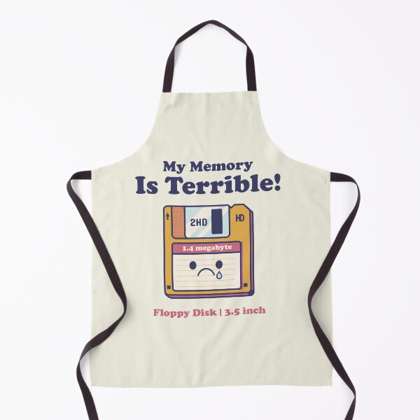 Item preview, My Memory Is Terrible Sad Floppy Disk | Retro Computer Humor designed and sold by Furtivo Vzla.