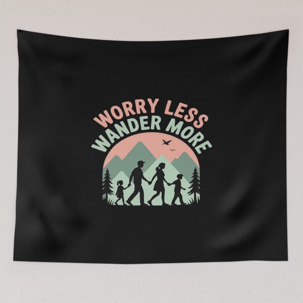 Item preview, Wander More Family Adventure designed and sold by Sandrhaus.