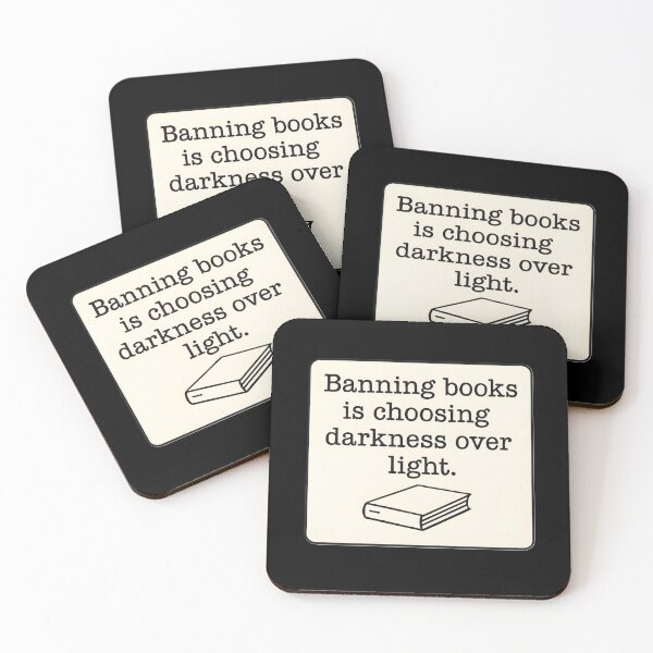 Item preview, Anti Censorship Book Ban Statement Minimalist Art Prints designed and sold by PinUpPizzazz.