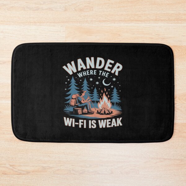 Item preview, Wander Where the Wi-Fi is Weak Cottagecore Forest designed and sold by Sandrhaus.