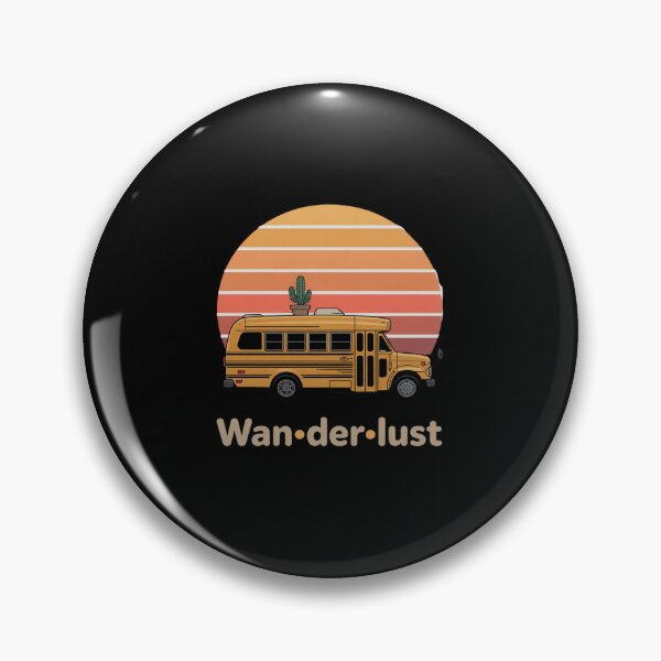 Item preview, Wanderlust Camping Campgrounds Glamping Motorhome designed and sold by Sandrhaus.