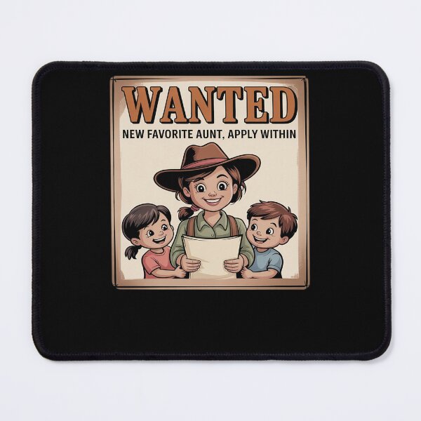 Item preview, Wanted New Favorite Aunt Apply Within Poster designed and sold by Sandrhaus.