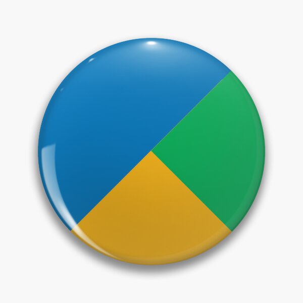Item preview, Blue Yellow Green Triangles designed and sold by PSCSCo.