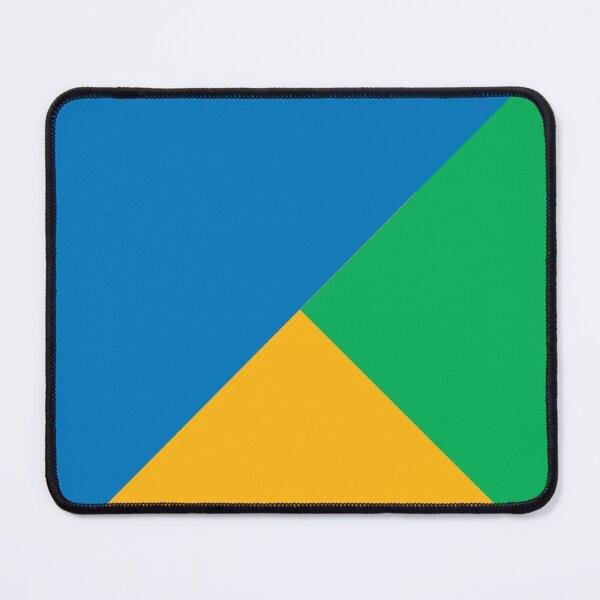 Item preview, Blue Yellow Green Triangles designed and sold by PSCSCo.