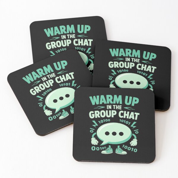 Item preview, Warm Up in The Group Chat Fitness designed and sold by Sandrhaus.