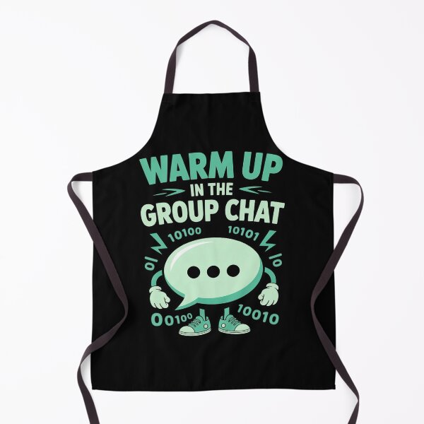 Item preview, Warm Up in The Group Chat Fitness designed and sold by Sandrhaus.
