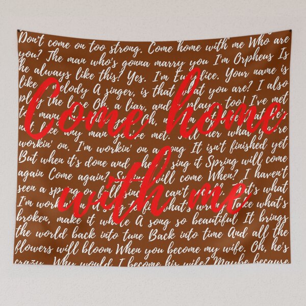 Item preview, Hadestown Lyrics designed and sold by broadwaygirl142.