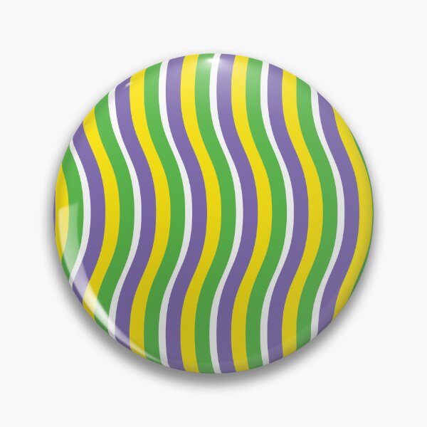 Item preview, Purple Gold Green Waves designed and sold by PSCSCo.