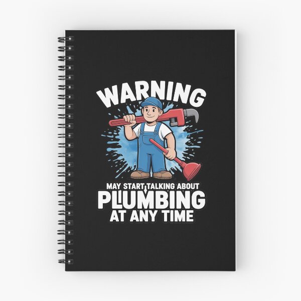 Item preview, Warning May Start Talking About Plumbing at Any time designed and sold by Sandrhaus.