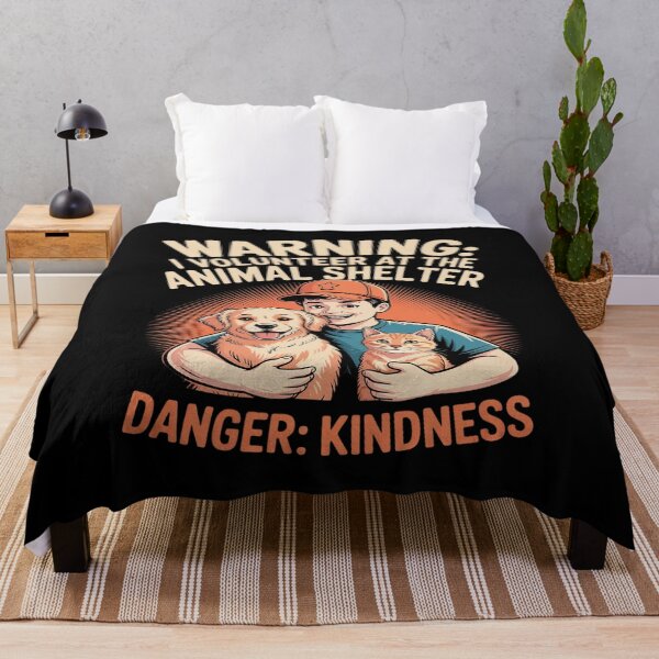 Item preview, Warning I Volunteer at Animal Rescue Shelter designed and sold by Sandrhaus.