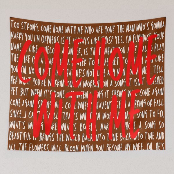 Item preview, Hadestown Lyrics designed and sold by broadwaygirl142.