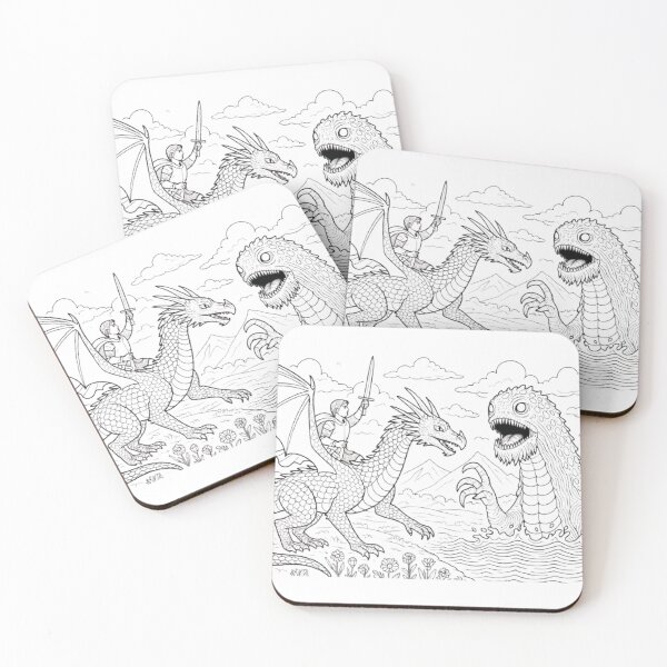 Item preview, Blade and Beast: A Hero's Battle Above the Waves designed and sold by TerScott.