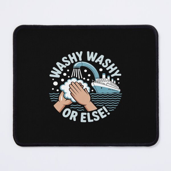 Item preview, Washy Washy Or Else Funny Cruise Vacation Hand Soap designed and sold by ryukaizox1.