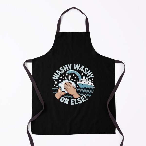Item preview, Washy Washy Or Else Funny Cruise Vacation Hand Soap designed and sold by ryukaizox1.