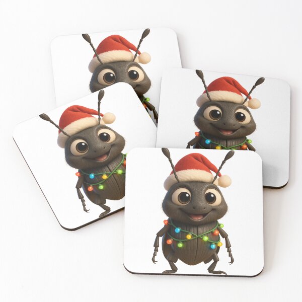 Item preview, Christmas Click Beetle designed and sold by Sillytoe.