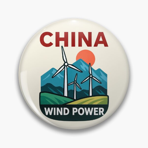 Item preview, China Wind Power - Renewable Energy designed and sold by Myra365Art.