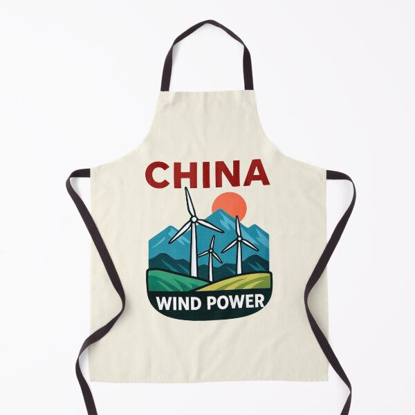 Item preview, China Wind Power - Renewable Energy designed and sold by Myra365Art.