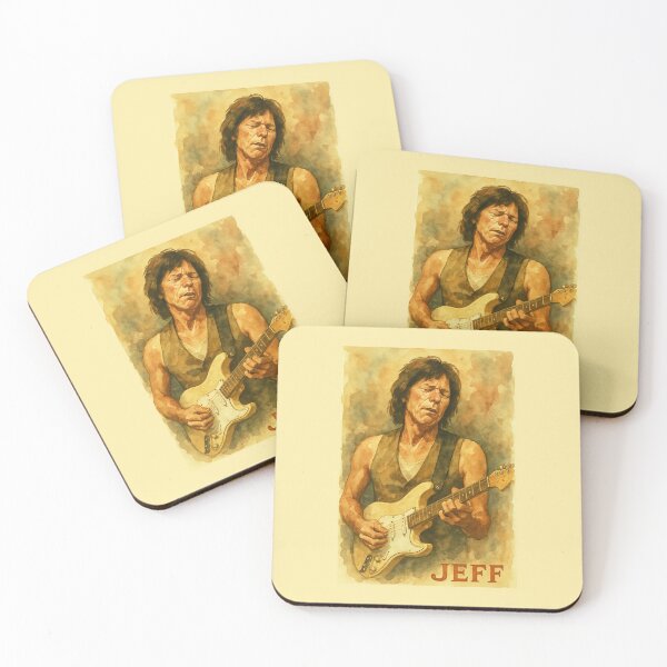 Item preview, Jeff Beck designed and sold by Sarcastic designs.