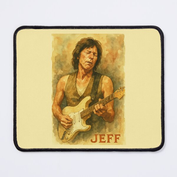 Item preview, Jeff Beck designed and sold by Sarcastic designs.