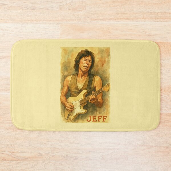 Item preview, Jeff Beck designed and sold by Sarcastic designs.