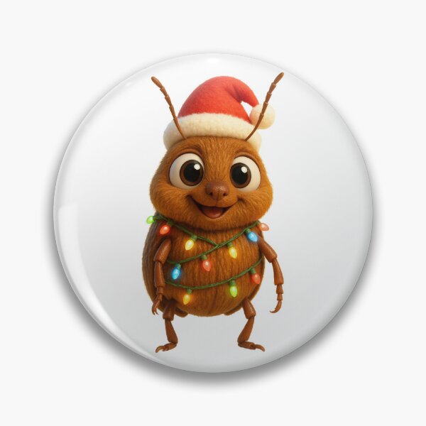 Item preview, Christmas Common Furniture Beetle designed and sold by Sillytoe.