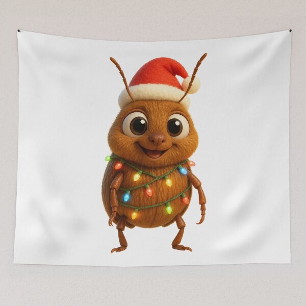 Item preview, Christmas Common Furniture Beetle designed and sold by Sillytoe.