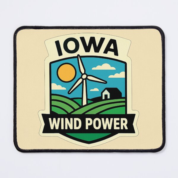 Item preview, lowa Wind Power - Renewable Energy designed and sold by Myra365Art.