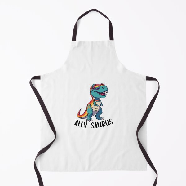 Item preview, Ally-Saurus | LGBTQ+ Support/Safe Space designed and sold by LavenderLibraryPress.