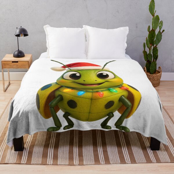 Item preview, Christmas Cucumber Beetle designed and sold by Sillytoe.