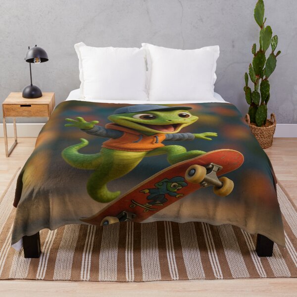 Item preview, Skater Green Smooth Snake designed and sold by Sillytoe.