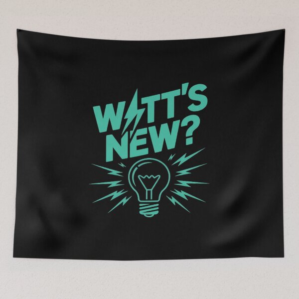 Item preview, Watt’s New Electrician Lightning Bolt designed and sold by ryukaizox1.