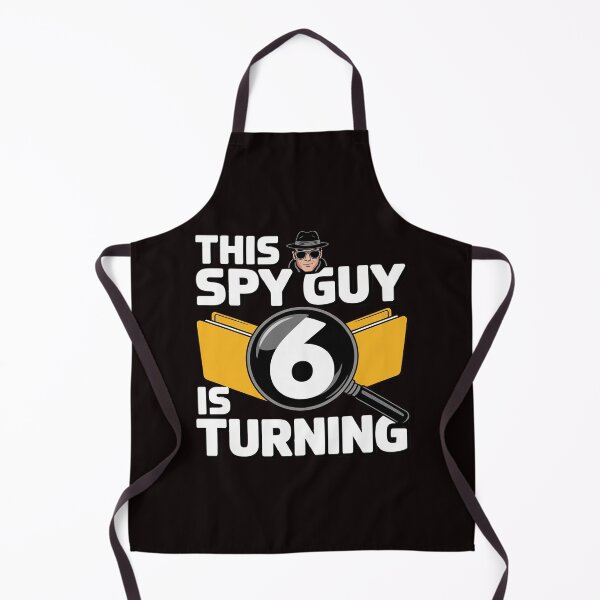 Item preview, Spy Theme Birthday Party This Spy Guy is Turning 6 Years Old designed and sold by RopboxRone.