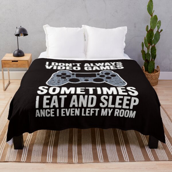 Item preview, Sometimes I Eat And Sleep Gamer designed and sold by RopboxRone.