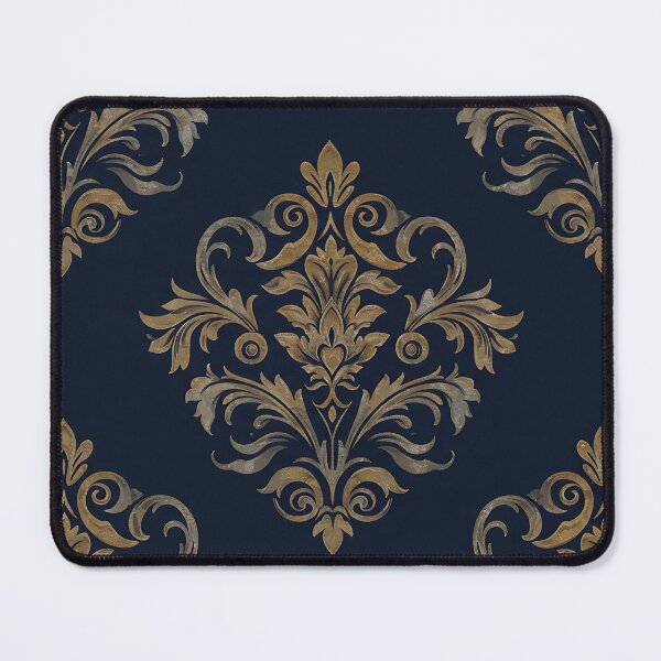 Item preview, Batik: Classic Gold Central Floral Batik designed and sold by saiful020.