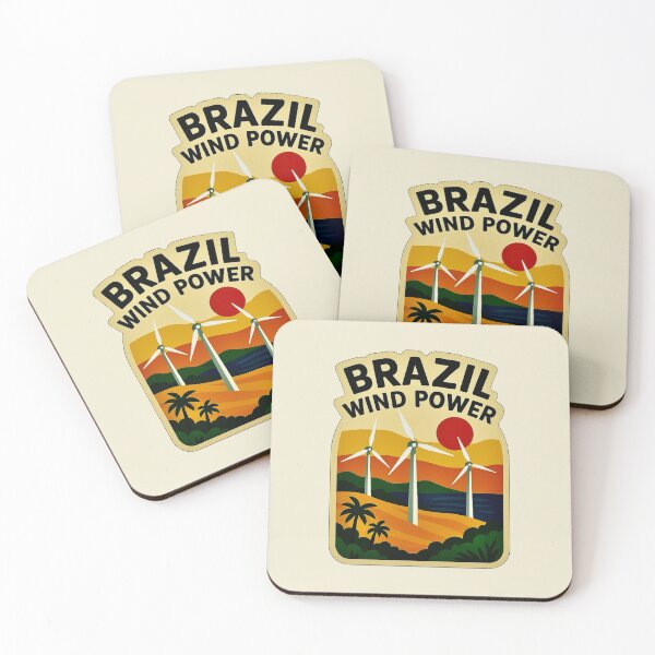 Item preview, Brazil Wind Power - Renewable Energy designed and sold by Myra365Art.