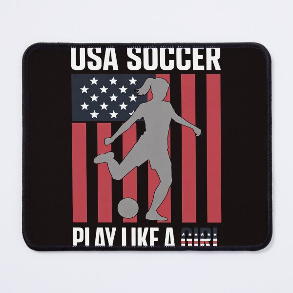 Item preview, Soccer Usa Soccer Play Like A Girl designed and sold by RopboxRone.