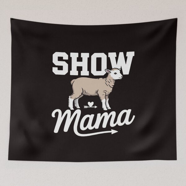 Item preview, show lamb mom sheep show mama designed and sold by RopboxRone.